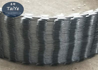 Stahldraht-Material und galvanisierter scharfer Rasiermesser-Stacheldraht des Oberflächenbehandlungs-Standard-Blatt-BTO-22