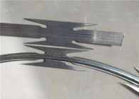 Eisen-Draht-Material-und Kreuz-Rasiermesser-Art Cbt65-Stachelrasierklingen-Stacheldraht
