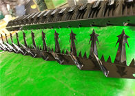Spitzen des Entwurfs der Zaun-Kobra-Metallsicherheits-Spitzen-Belags-Rasiermesser-Spitzen-11cm
