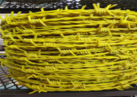 PVCüberzogener Stacheleisen-Draht-hohe Sicherheits-Draht-Zaun-Gaucho-Stacheldraht