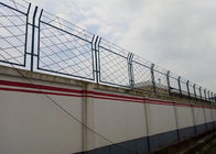 Geschweißtes Rauten-Militärrasiermesser Mesh Fence For Perimeter Protection