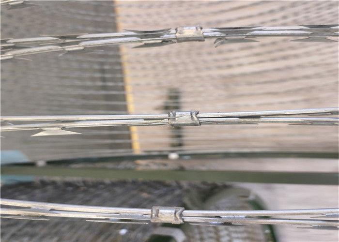 Langlebige Ziehharmonika-Rasiermesser-Draht-Installationen mit Clipn für Rasiermesser-Stacheldraht