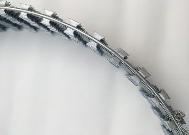Heißes eingetauchtes galvanisiertes Blatt des Rasiermesser-Draht-Ziehharmonika-Kreuz-BTO-10 kurz
